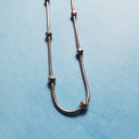 18 inch Silver necklace - Picture 6 of 8